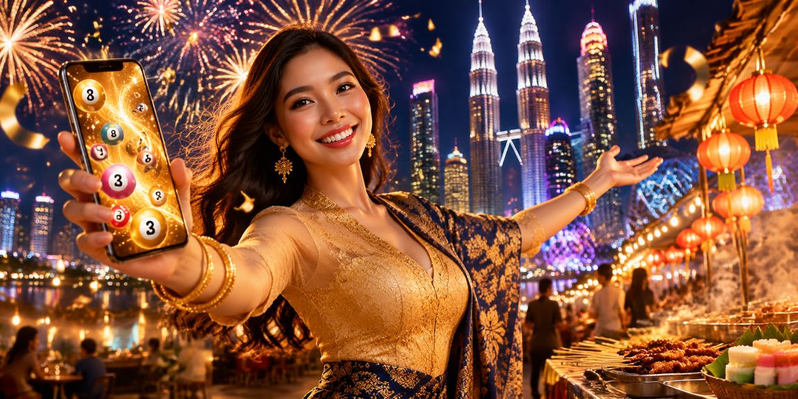 Suasana permainan lotteri dan kasino bergaya Melayu di Kuala Lumpur