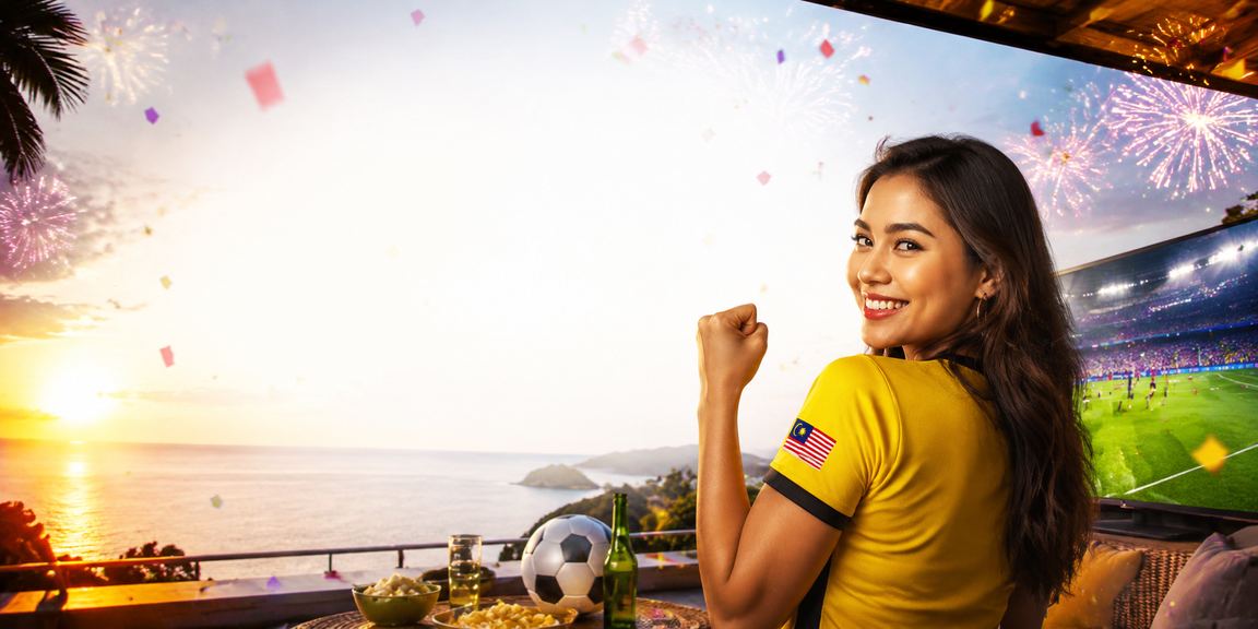 Peminat bola sepak Malaysia menikmati taruhan sukan dalam talian gaya tempatan